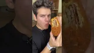 🍔 LA MEJOR RECETA #ASMR DE TODO EL MUNDO. (HAMBURGUESA S&Uacute;PER CROCANTE) 🔥😎