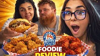 Alabama Chicken Wings Review - Couple 