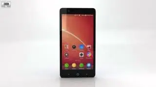 ZTE Redbull V5 Blue 3D model by 3DModels.org
