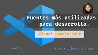 VSCode. Fuentes para desarrolladores. Fire Code