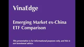 Emerging Markets ex-China ETFs Compared Sept. 2025 | EMXC vs EMM vs MEMX vs XC