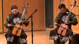Arga Bileg concert, Denver School of the Arts, 9.29.14