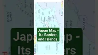 Japan Border and it's Islands #japanearthquake #japantsunami