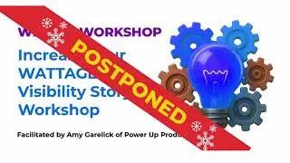 Workshop Postponed