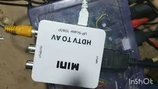 HDMI to AV converter acidity the bar TV medical