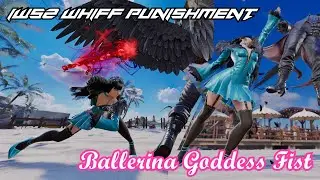 Tekken 8 Lili: WS2 Whiff Punishment Compilation (Lili's EWGF - Ballerina Goddess Fist)