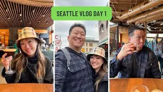 Seattle VLOG 2022 (Day 1) - Best seafood in Seattle? / Hotel 1000 / Pike Place Market