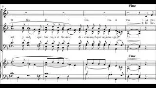 Gustad y Ved - Reunidos en su Nombre - F. Palazon (Partitura Organo, Coro, Solista y Pueblo)