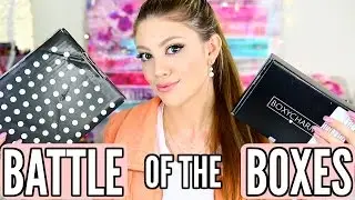 BOXYCHARM VS GLOSSYBOX | APRIL BATTLE OF THE BOXES