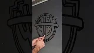 Warner Bros Pictures logo two hands drawing #warnerbros #warnerbrosentertainment #movie #art #usa