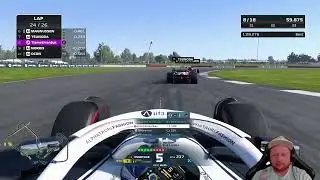 Triple Overtake at Silverstone