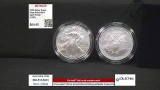 2006 Silver Eagle - West Point Mint - Satin Finish (OGP)