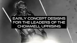 Star Wars Fan Project - Early Concept Design For The Leaders of The Chommell Uprising
