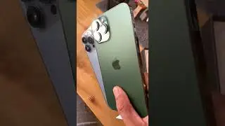 13 Pro Max Alpine Green vs Sierra Blue 🤤
