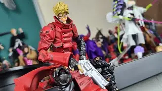 Revoltech figure review : Vash the Stampede from Trigun