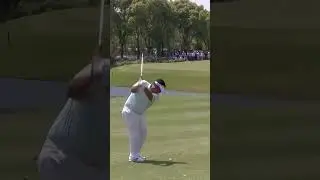 Kiradech APHIBARNRAT Wedge Swing 2025 #golf #golfswing #dpworldtour #KiradechAPHIBARNRAT