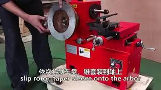 C9335A  Automobile Brake Disc Machine Brake Disc Rotor Cutting Polishing Brake Repair Machine