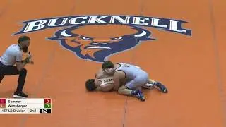 Oklahoma vs Bucknell Men's College Wrestling Highlights 2025 | Sommer vs Wirnsberger