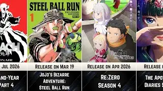 All Upcoming Anime of 2026