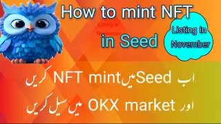 How to Mint NFT in seed bird telegram mini app complete process