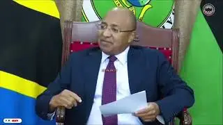 WAZIRI WA HIJJA NA UMRAH WA SAUDI ARABIA  MHE TAWFIQ BIN FAWZAN AKUTANA NA RAIS MWINYI  IKULU ZNZ.