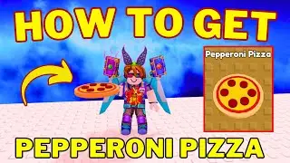 How To Make Pepperoni Pizza in Craft Food |  Pepperoni Pizza Recipe | Roblox