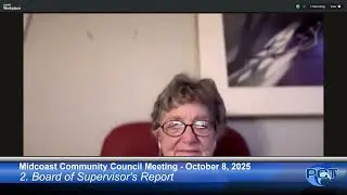 MCC 10/8/25 - Midcoast Community Council Meeting - October 8, 2025