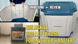 Buildskill Inverter Trolley Unboxing & Review In Hindi | Buildskill | Neetu Bansal Official