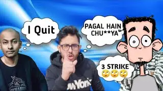 DYNAMO GAMING QUIT YOUTUBE | DYNAMO HACKER | DYNAMO GAMING VS CARRYMINATI | CARRYMINATI ROAST DYNAMO
