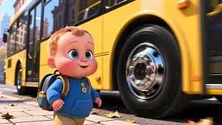 Beep Beep Bus Playground 🚌🎉 | Fun Vehicle Song for Kids | Playground Learning Adventure