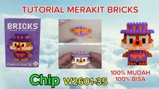 HOW TO BUILD LEGO CHIP W2601-35 || TUTORIAL MERAKIT LEGO CHIP W2601-35