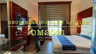 Housekeeping daily routine 2021