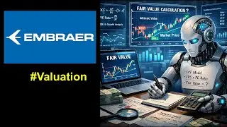 IA revela pre&ccedil;o justo da Embraer #valuation #EMBJ3 #inteligenciaartifical