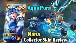 NANA COLLECTOR SKIN REVIEW!💙AQUA PURA🌊💧💙