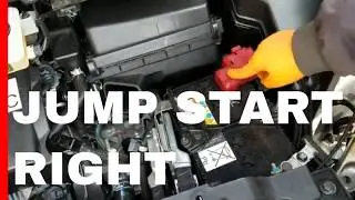 How to Jump Start Dead Car Battery
