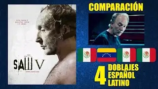 El Juego del Miedo 5 [2008] Comparación de 4 Doblajes Latinos | Original y Redoblajes | Español