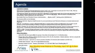 Aries Health Care Reform Webinar 4-11-2019