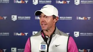 Rory McIlroy Sunday Interview 2022 Wells Fargo Championship PGA Tour