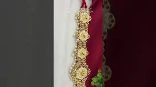 Bharatanatyam Kemp Belt &ndash; A beautifully crafted waist ornament, perfect for classical dancers