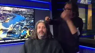 Hairdresser To The Stars Timmy on the James Whale Talk Radio Show...