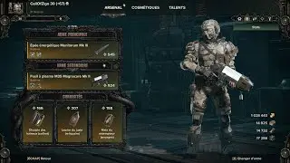 Veteran Damnation (Hi-Intensity shock troop gauntlet) Mk III Power Sword/Mk II Plasma Gun - Darktide