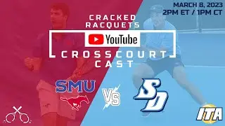 SMU vs San Diego | Men's College Tennis [CrossCourt Cast]