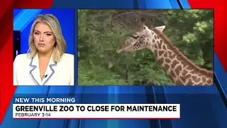 Greenville Zoo to close for maintenance