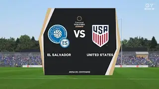 FC25 FIFA World Cup CONCACAF Qualifiers El Salvador vs USA