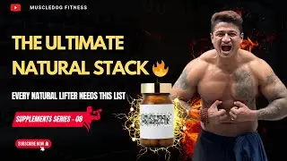 Top 10 NATURAL Supplements to Build Muscle FAST 💪 (No Gear Needed) | Muscledog Fitness