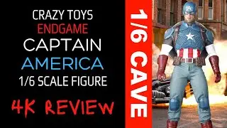 ENDGAME CAPTAIN AMERICA 1/6 SCALE FIGURE BY TEAM OF PROTOTYPING (CRAZY TOYS) 1/6 CAVE