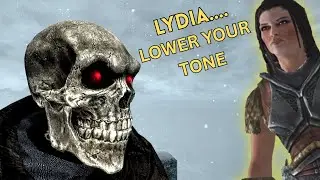 Playing Skyrim as a Undead Lich but Lydia Spoils My Plans | Mantella AI Mod (Ep. 4)