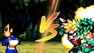 Vegeta vs Deku e Bakugou/DBS X MHA crossover #2/2