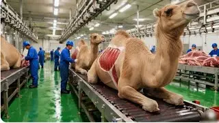 Inside the Modern Camel Meat Factory :The Incredible Process You've Never Seen