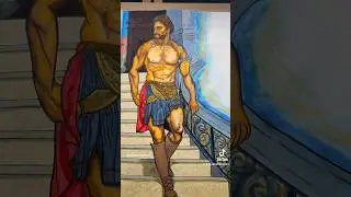 Roman Soldier sketch #sketchbook #livestream #multimediaart